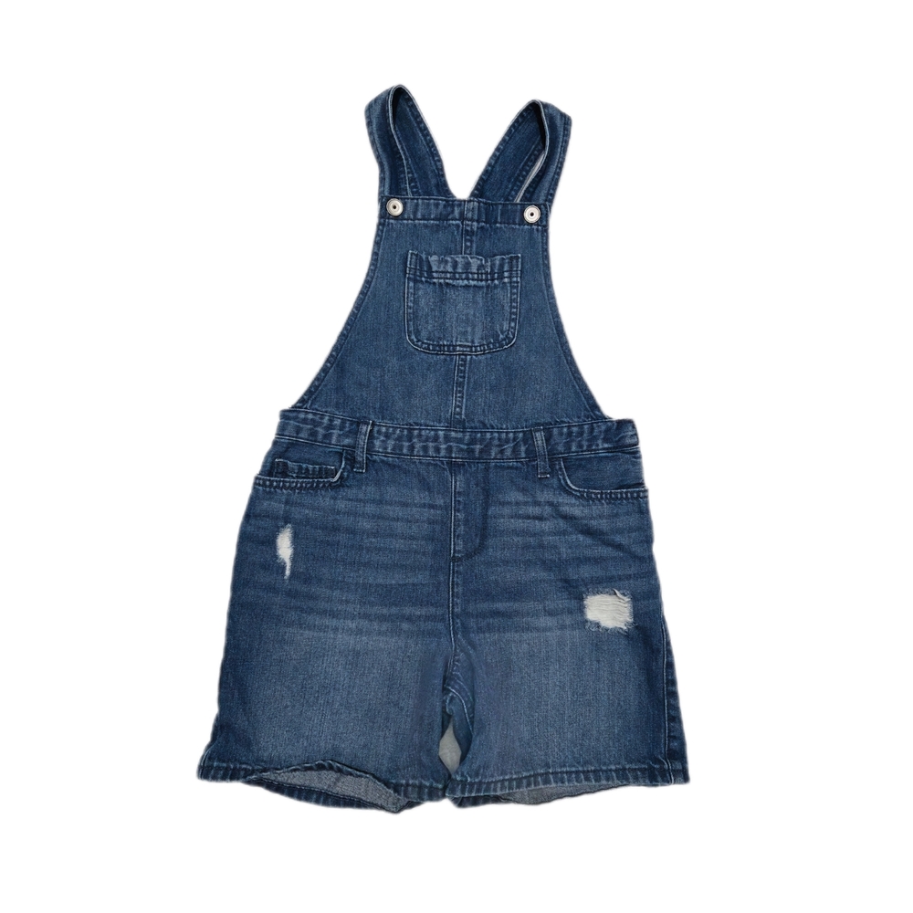 Children Place Blue Denim Kids Short Overalls